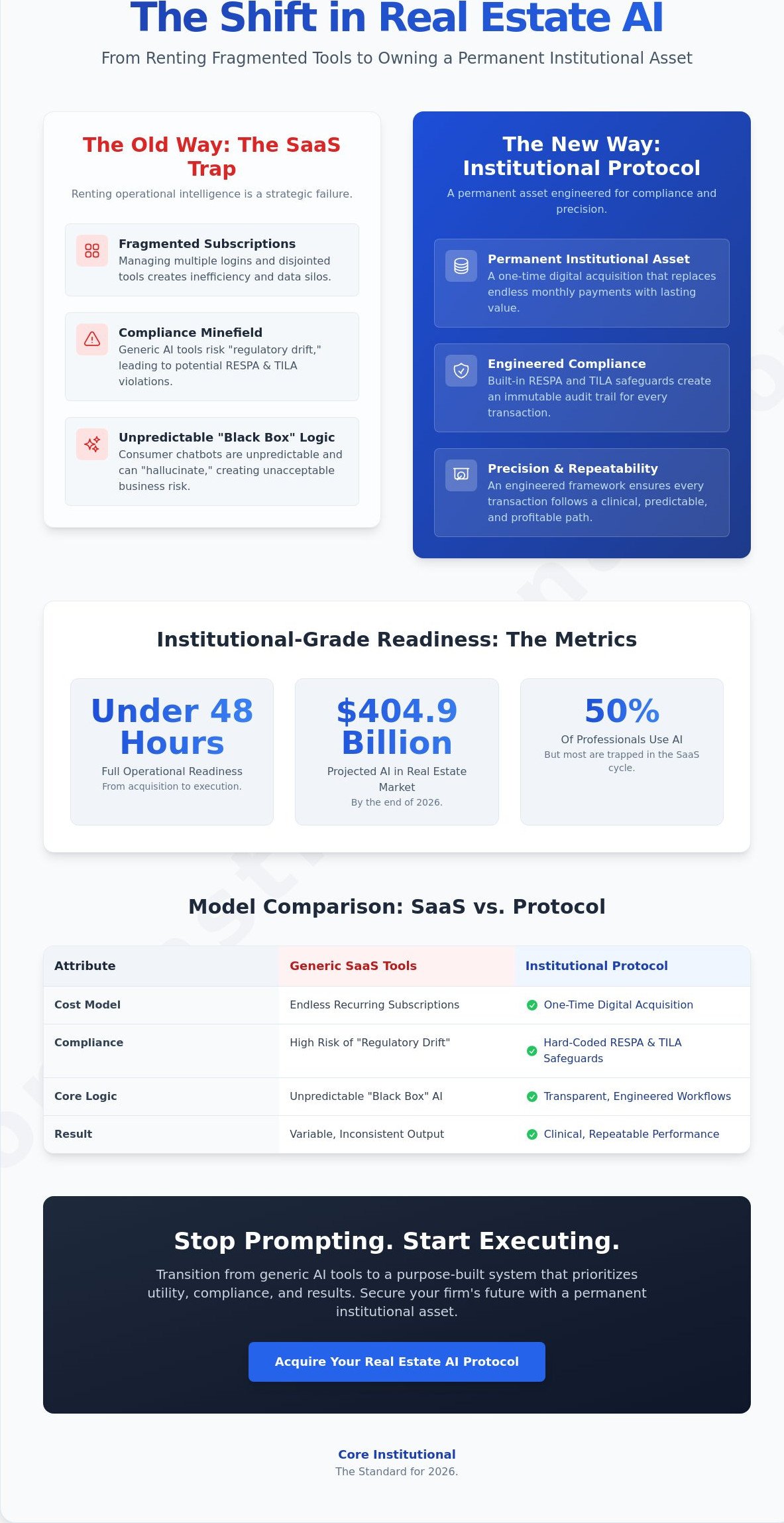 Real Estate AI Workflow Protocol: The 2026 Guide to Institutional Transaction Management